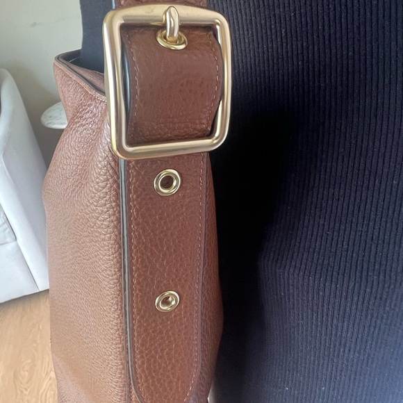 Coach Tan Leather Shoulder Bag - Picture 4 of 7